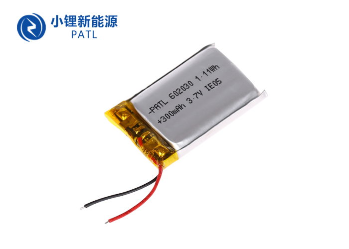 聚合物鋰電池PATL300mAh602030